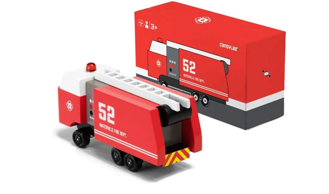 Candylab Candycar World Fire Truck K185 - Multicolor