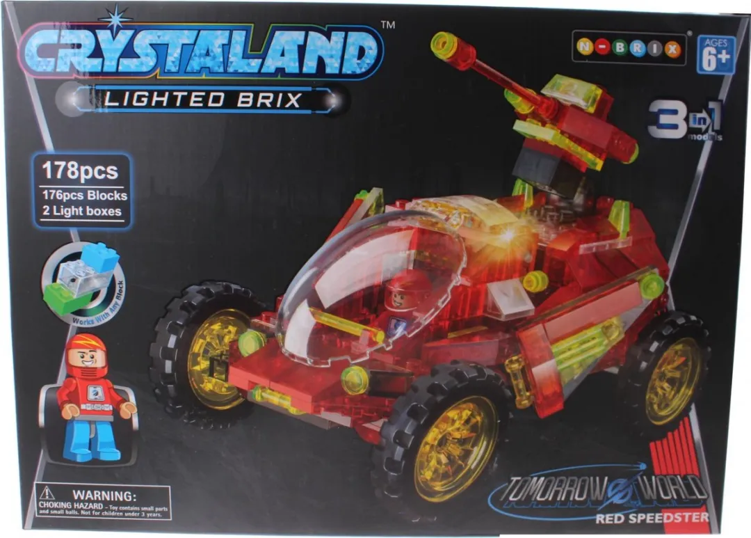 Johntoy Bouwpakket Crystaland 178-delig