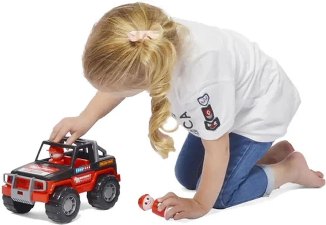 Mammoet Toys Rally Jeep 3512MT01 - Multicolor - afbeelding 6 van 6
