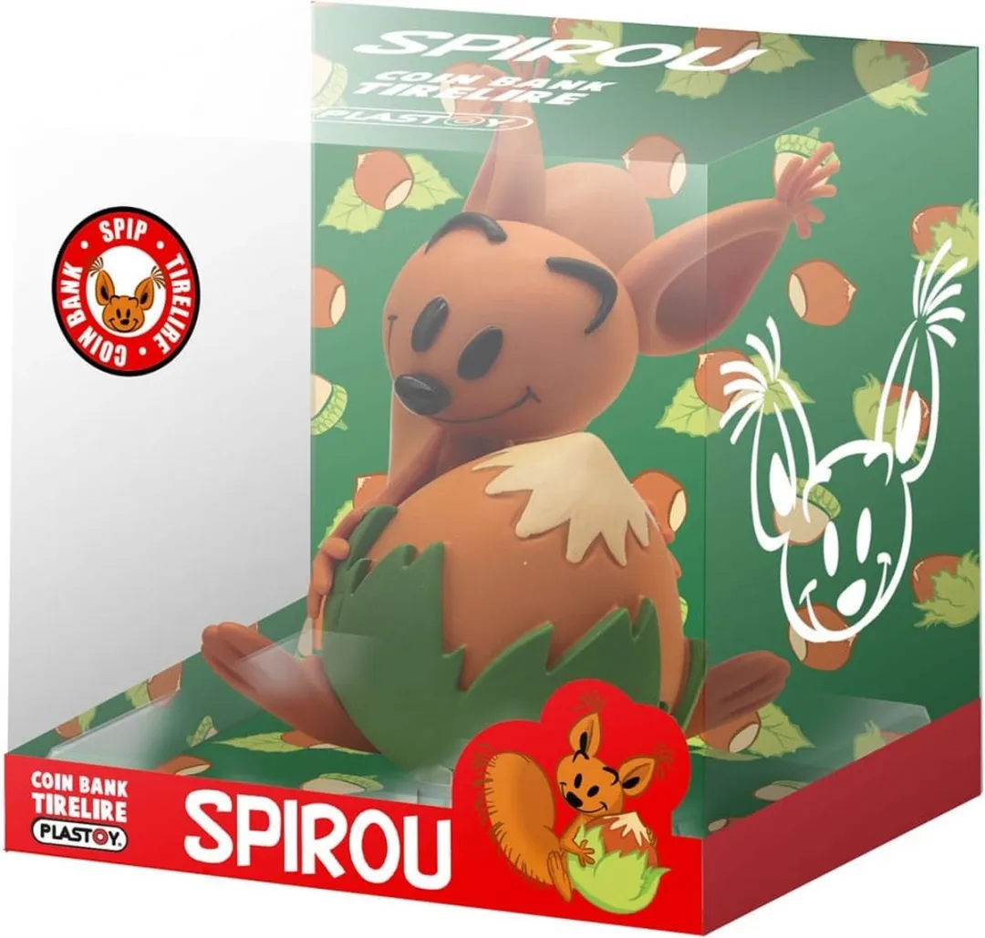 Plastoy Spip And The Nut Spaarpot - Multicolor