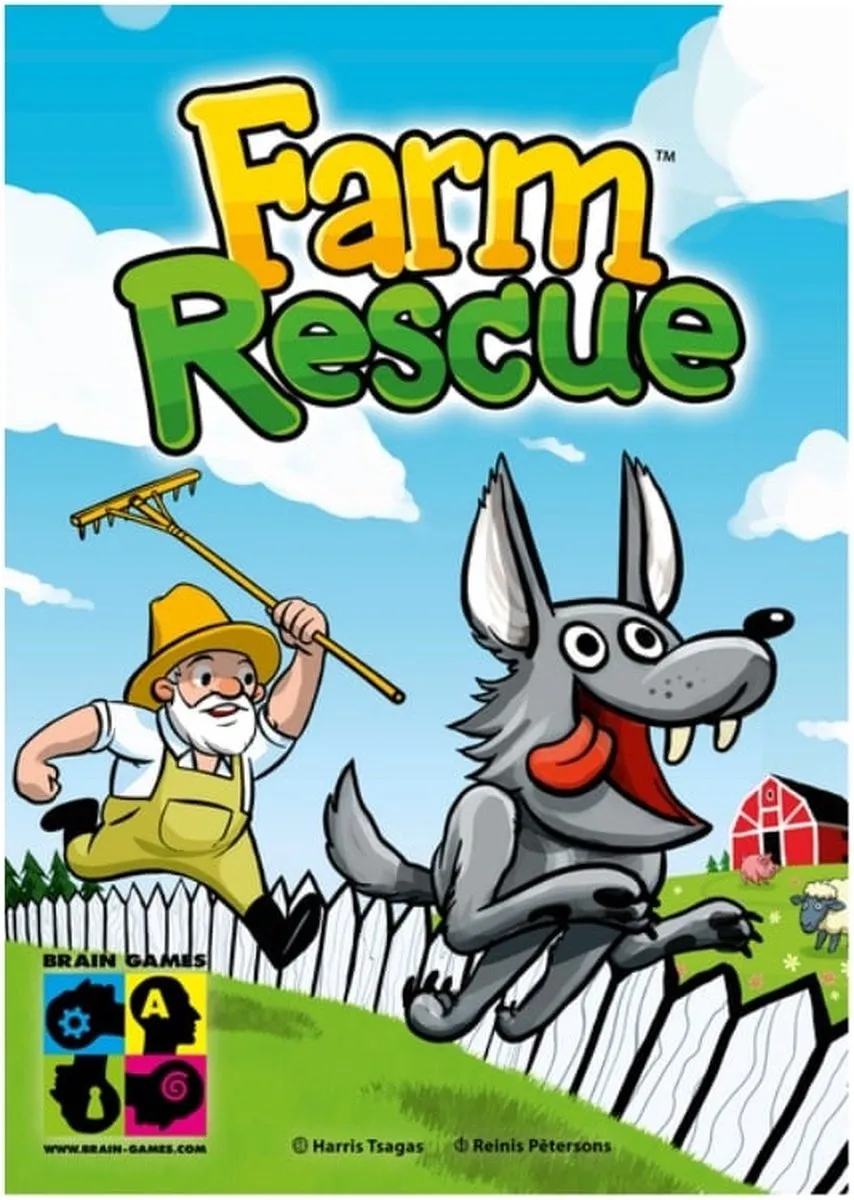 Jumping Turtle Games Farm Rescue Coöperatief Bordspel - 1-5 Spelers