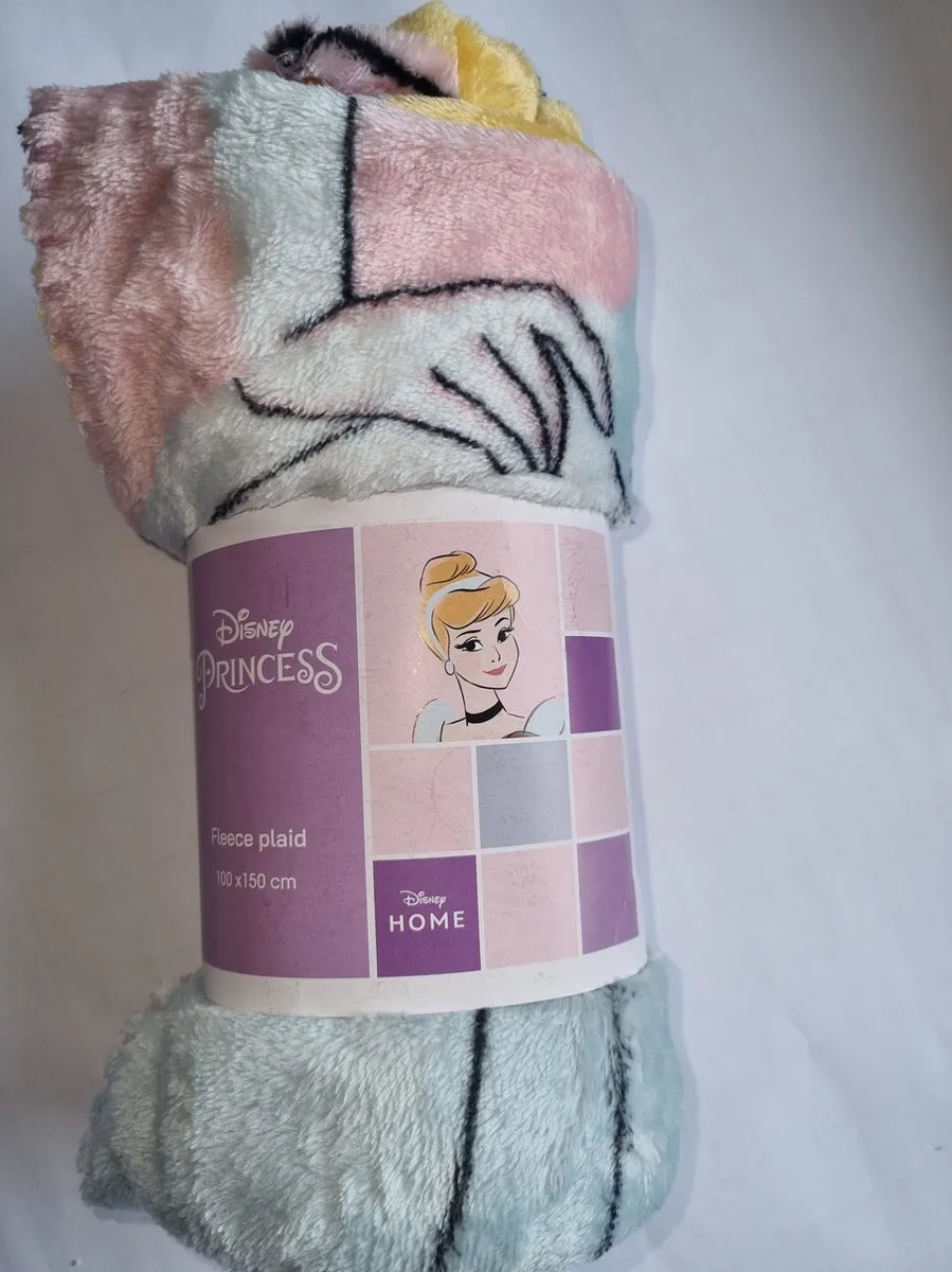 Disney Princess Fleece Plaid Deken 120x150cm