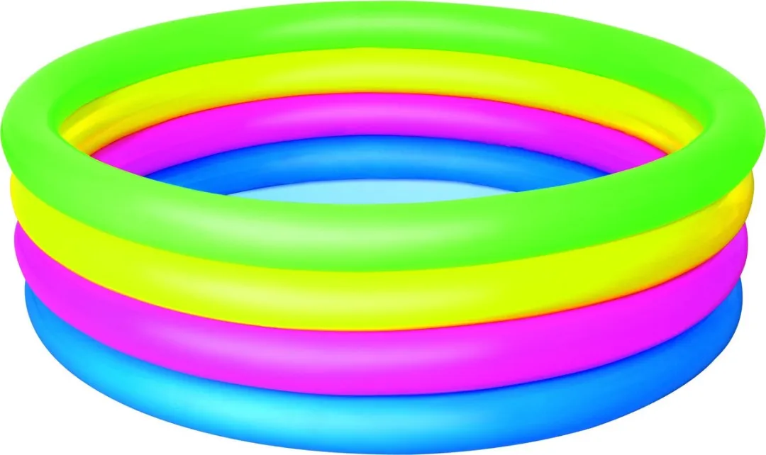 Bestway Opblaasbaar Zwembad Regenboogkleuren Ø157cm