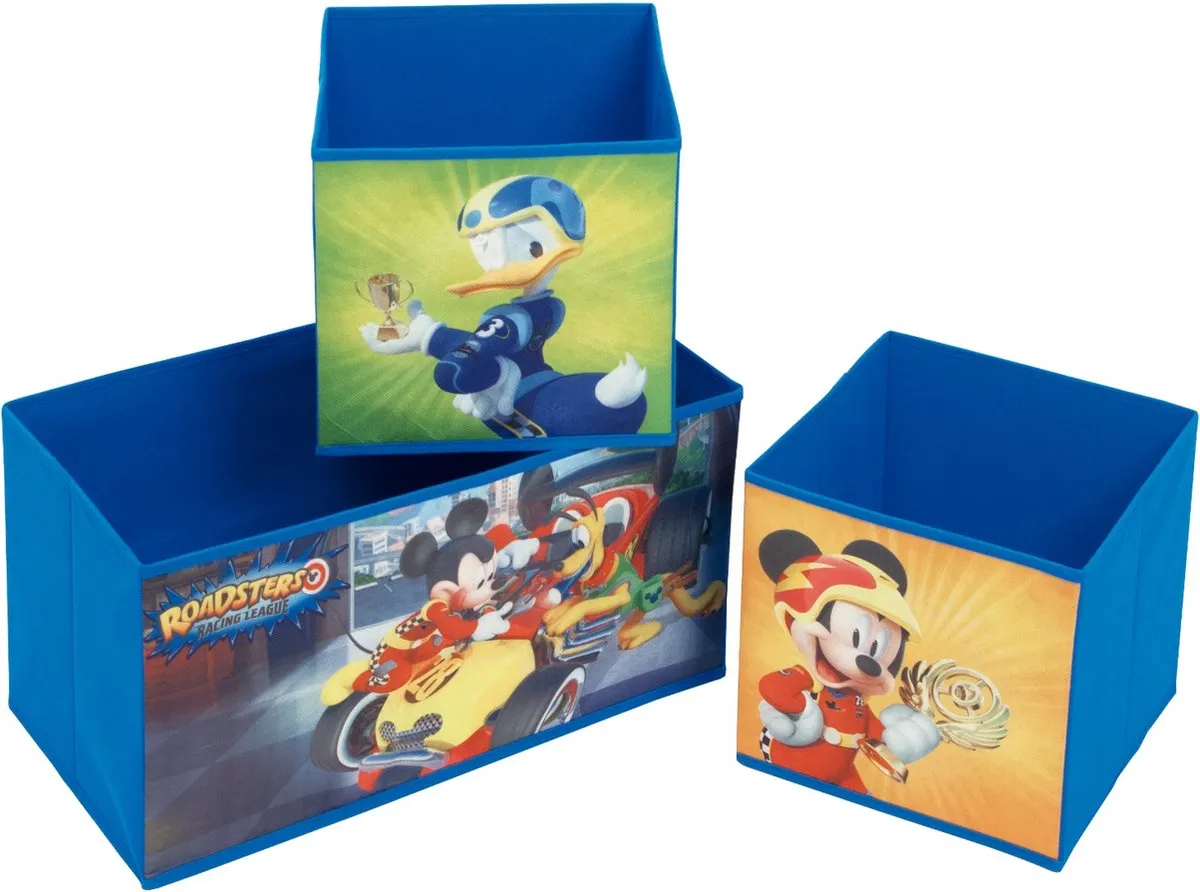 Disney Mickey Mouse Opbergkast 60cm - Blauw