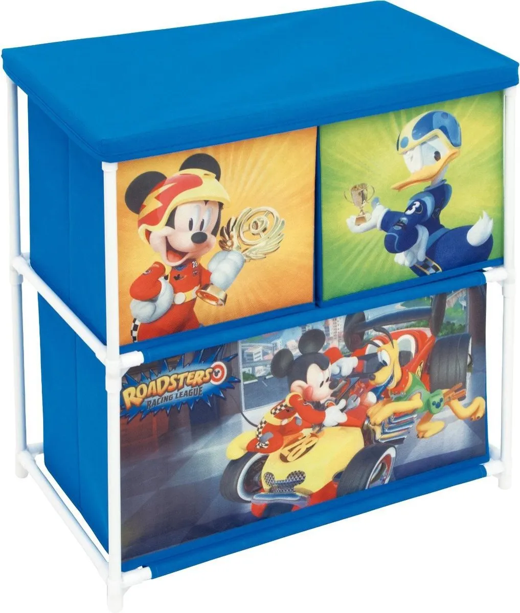 Disney Mickey Mouse Opbergkast 60cm - Blauw