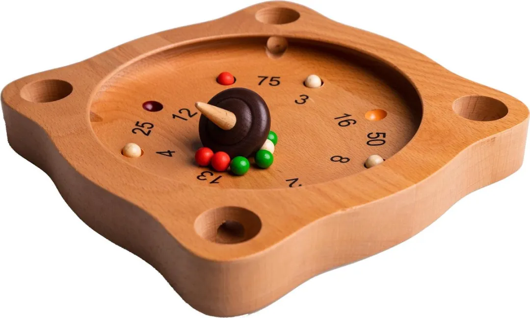 Clown Games Tiroler Roulette Hout - 6 Spelers