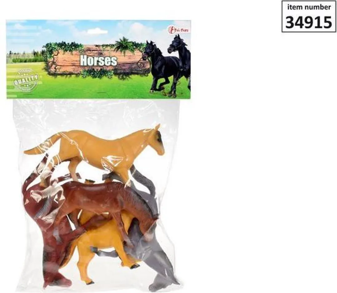 Toi-Toys Paarden in zak