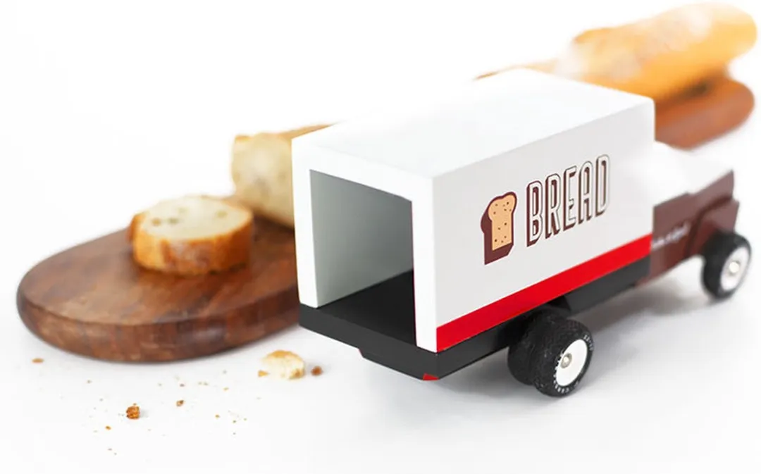 Candylab CLT Americana Houten Broodwagen Speelgoedauto - Multi