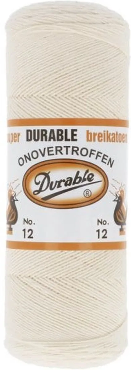 Durable Breikatoen Nr.12 - Ecru