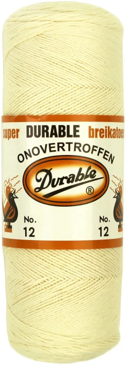 Durable Breikatoen Nr.12 - Ecru