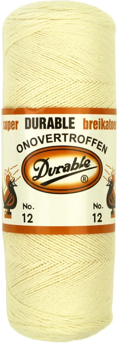 Durable Breikatoen Nr.12 - Ecru