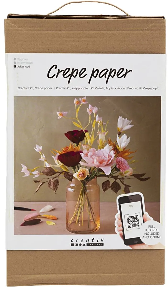 Creativ Company Crêpepapier Bloemen Boeket
