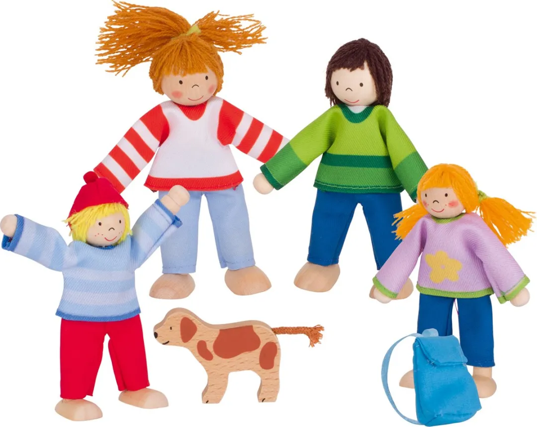 Goki Flexible Puppets Camping - Multicolor