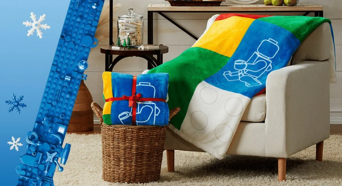 LEGO Fleecedeken Limited Edition - Twijfelaar - afbeelding 4 van 4