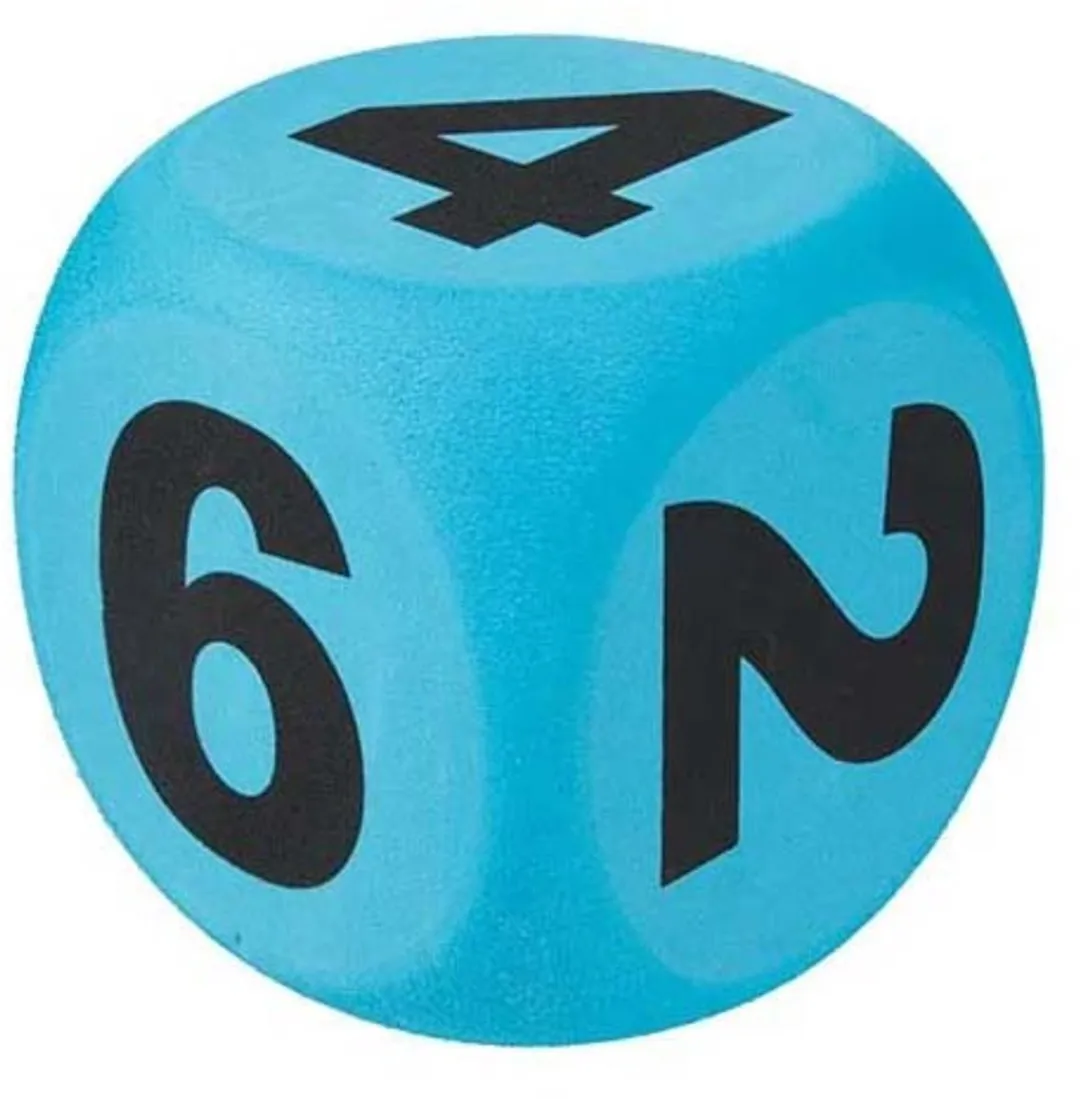Toi-Toys Play Out Foam Dobbelsteen 10cm