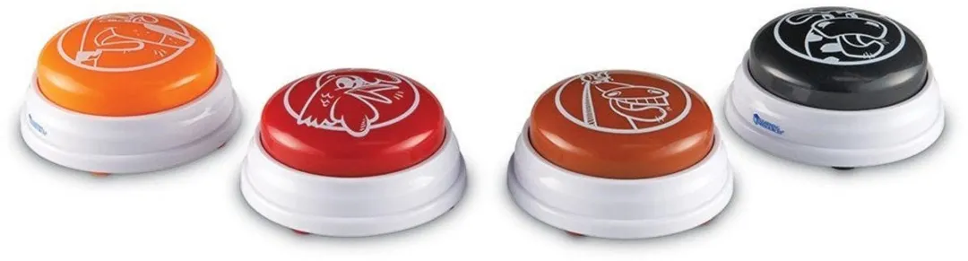 Learning Resources Antwoord Buzzers Dierengeluiden - 4 Stuks - afbeelding 6 van 6