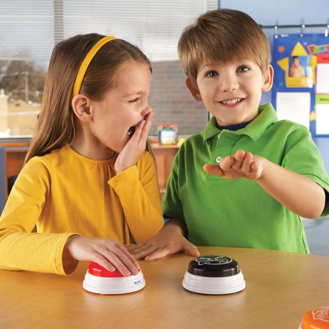 Learning Resources Antwoord Buzzers Dierengeluiden - 4 Stuks