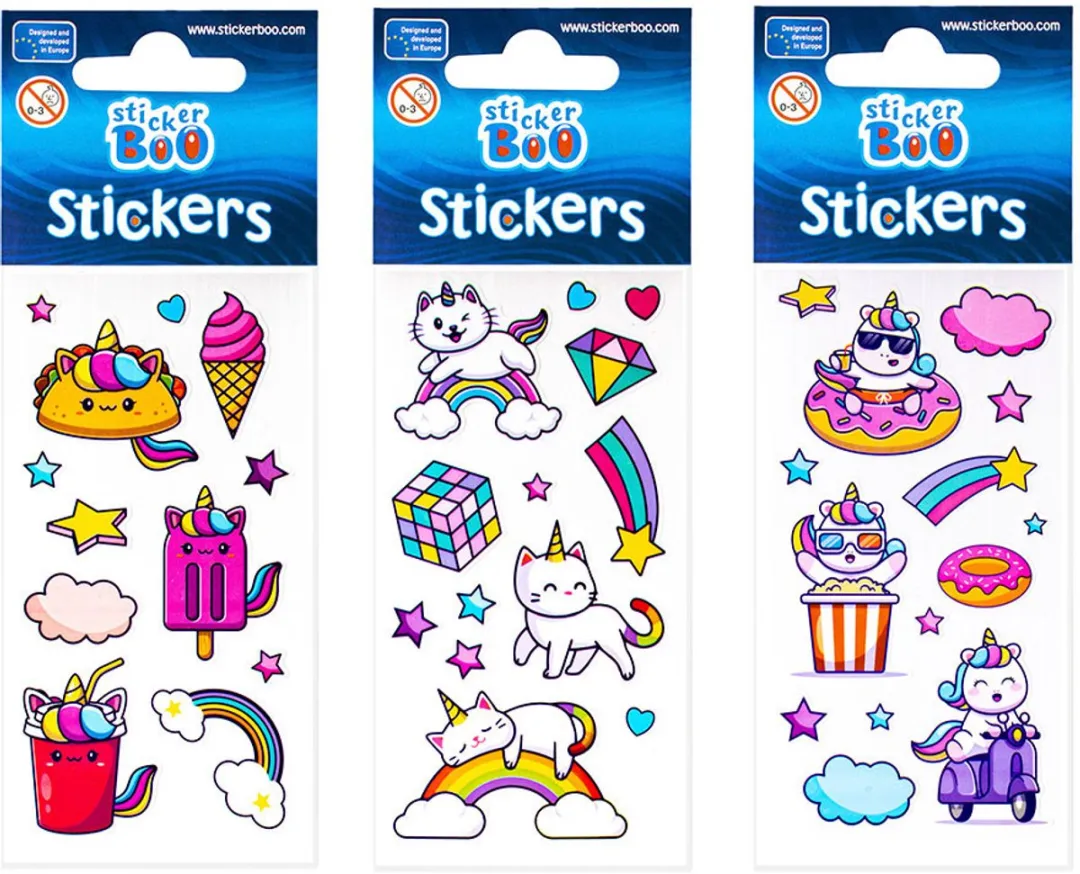 ThimbleToys Stickervel Eenhoorn
