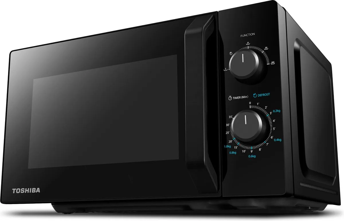 Toshiba MW2-MM20PF(BK) Solomagnetron 20L - 800W - Zwart