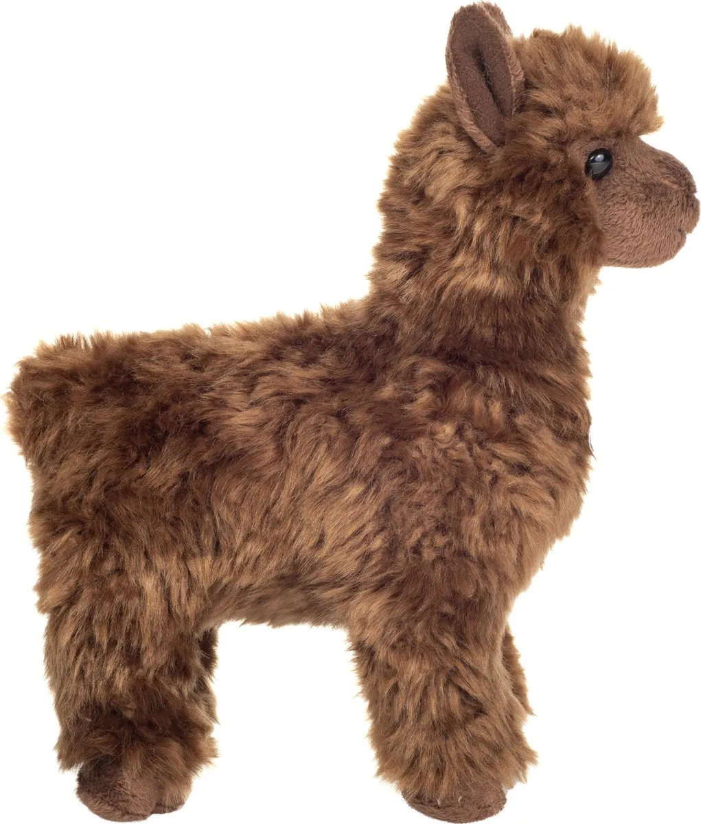 Teddy Hermann Knuffeldier Alpaca - Bruin 24cm