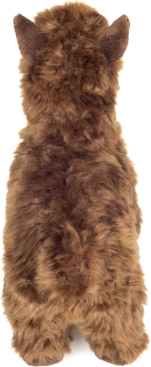 Teddy Hermann Knuffeldier Alpaca - Bruin 24cm