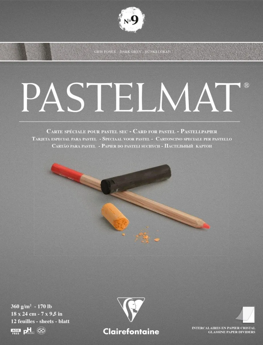 Clairefontaine Pastelmat Blok 9