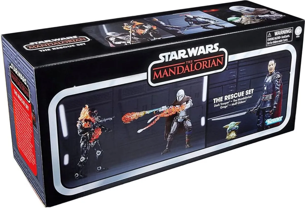 Hasbro Star Wars The Mandalorian Vintage Collection Actiefiguur - The Rescue Set - 10cm - Multicolor