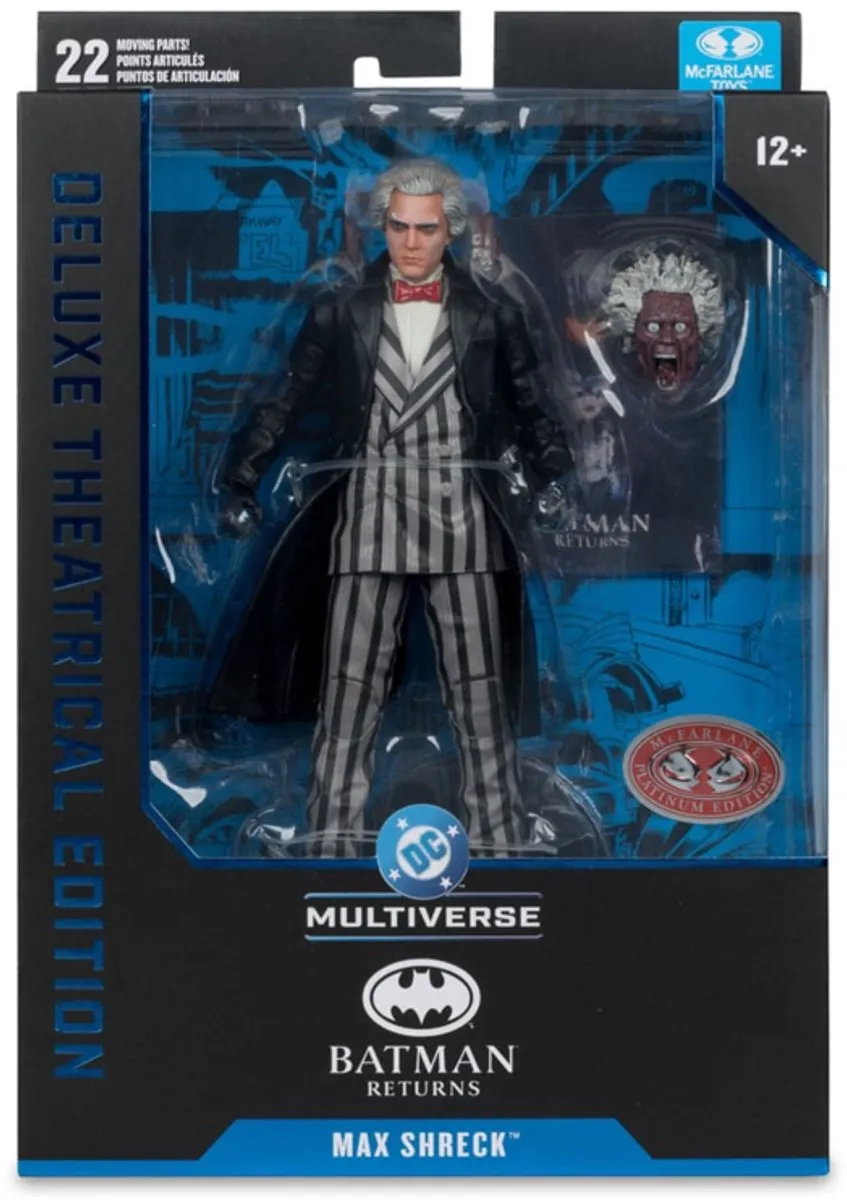 McFarlane Toys Batman Returns Max Shreck Red Platinum - 18cm Action Figuur - Multi