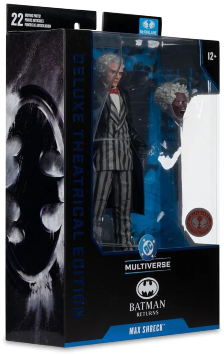 McFarlane Toys Batman Returns Max Shreck Red Platinum - 18cm Action Figuur - Multi