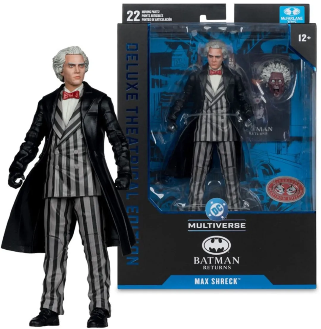 McFarlane Toys Batman Returns Max Shreck Red Platinum - 18cm Action Figuur - Multi - afbeelding 6 van 6