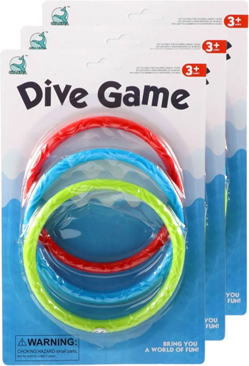 Jonotoys Gekleurde Duikringen