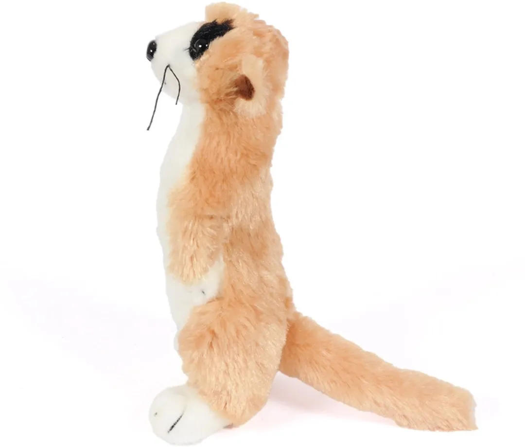 PIA Soft Toys Stokstaartje Knuffel - 20 cm - Beige