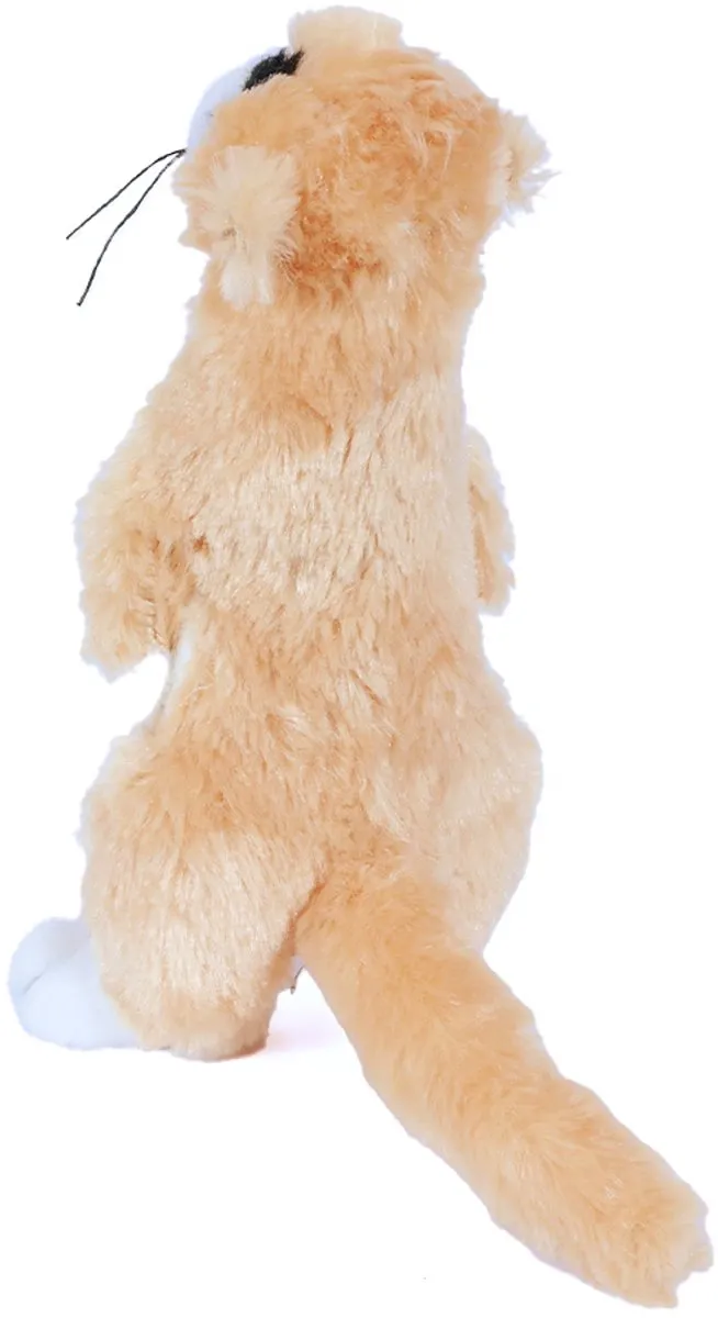 PIA Soft Toys Stokstaartje Knuffel - 20 cm - Beige