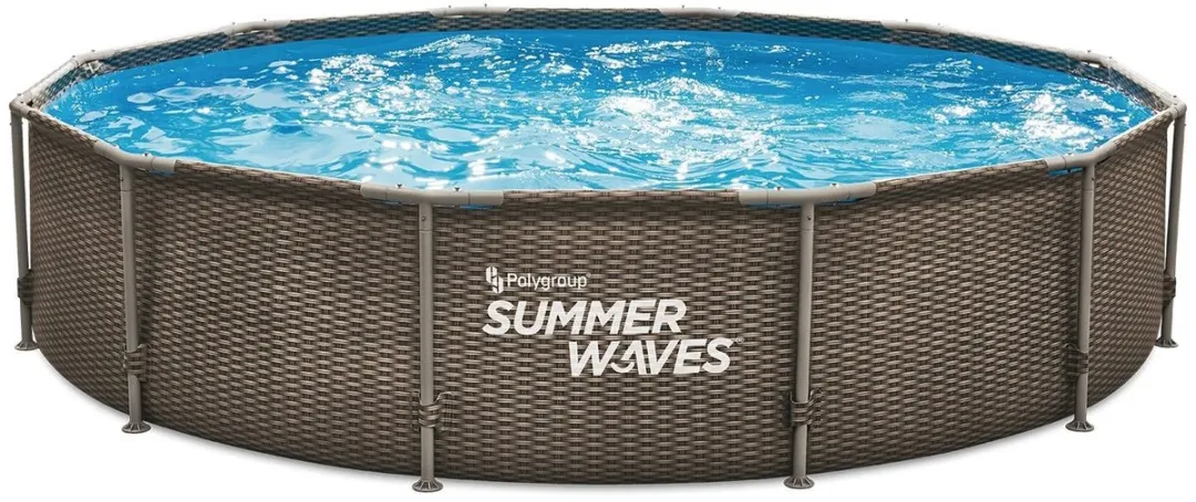 Summer Waves Zwembad 305x76cm - Opblaasbaar met filterpomp - afbeelding 6 van 6