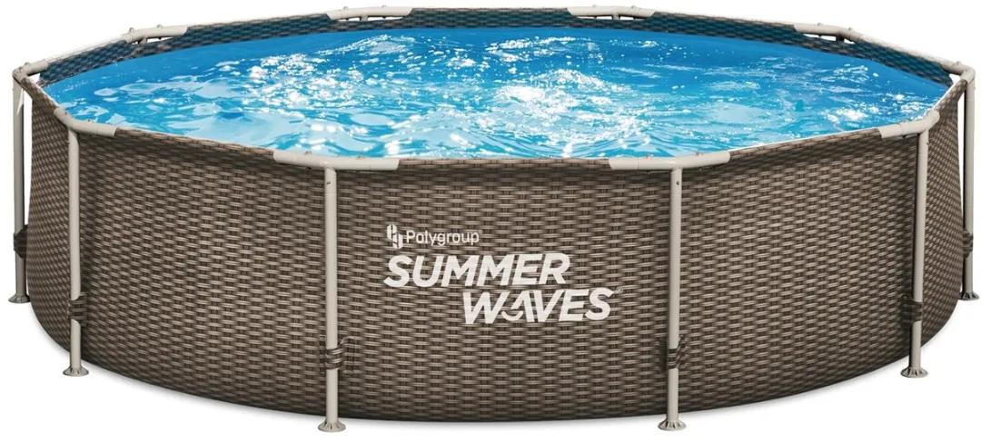 Summer Waves Zwembad - Opblaasbaar met filterpomp - 305 x 76 cm