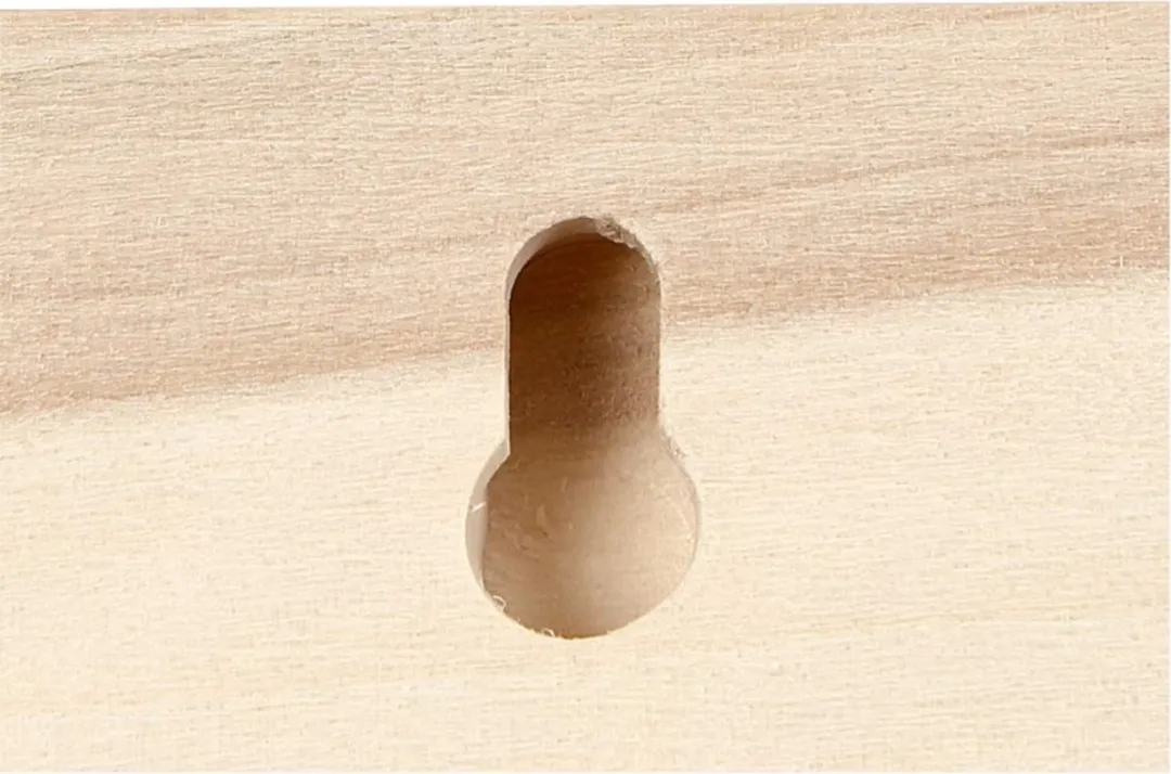 Creativ Company Houten Schild DIY 10x30x1cm - Hout naturel