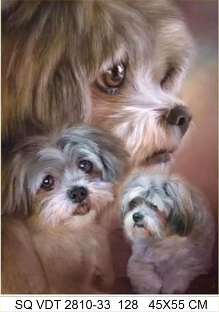 VDTOYS Diamond Painting VDTB128 - 45x45cm - Maltezers 1
