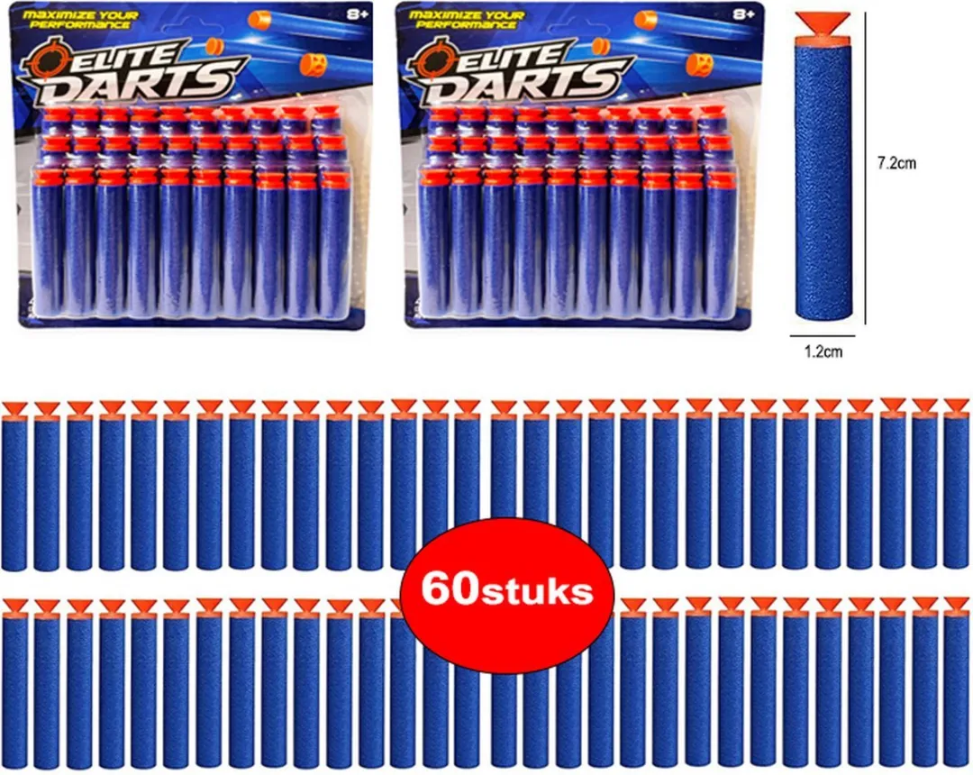 YJ Toys Elite Darts 60 Stuks