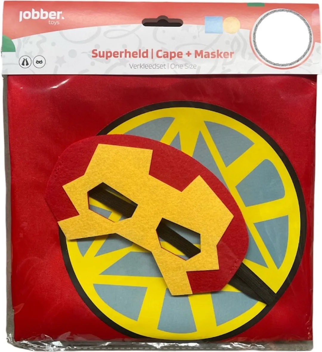 Iron Man Verkleedset - One Size - Rood