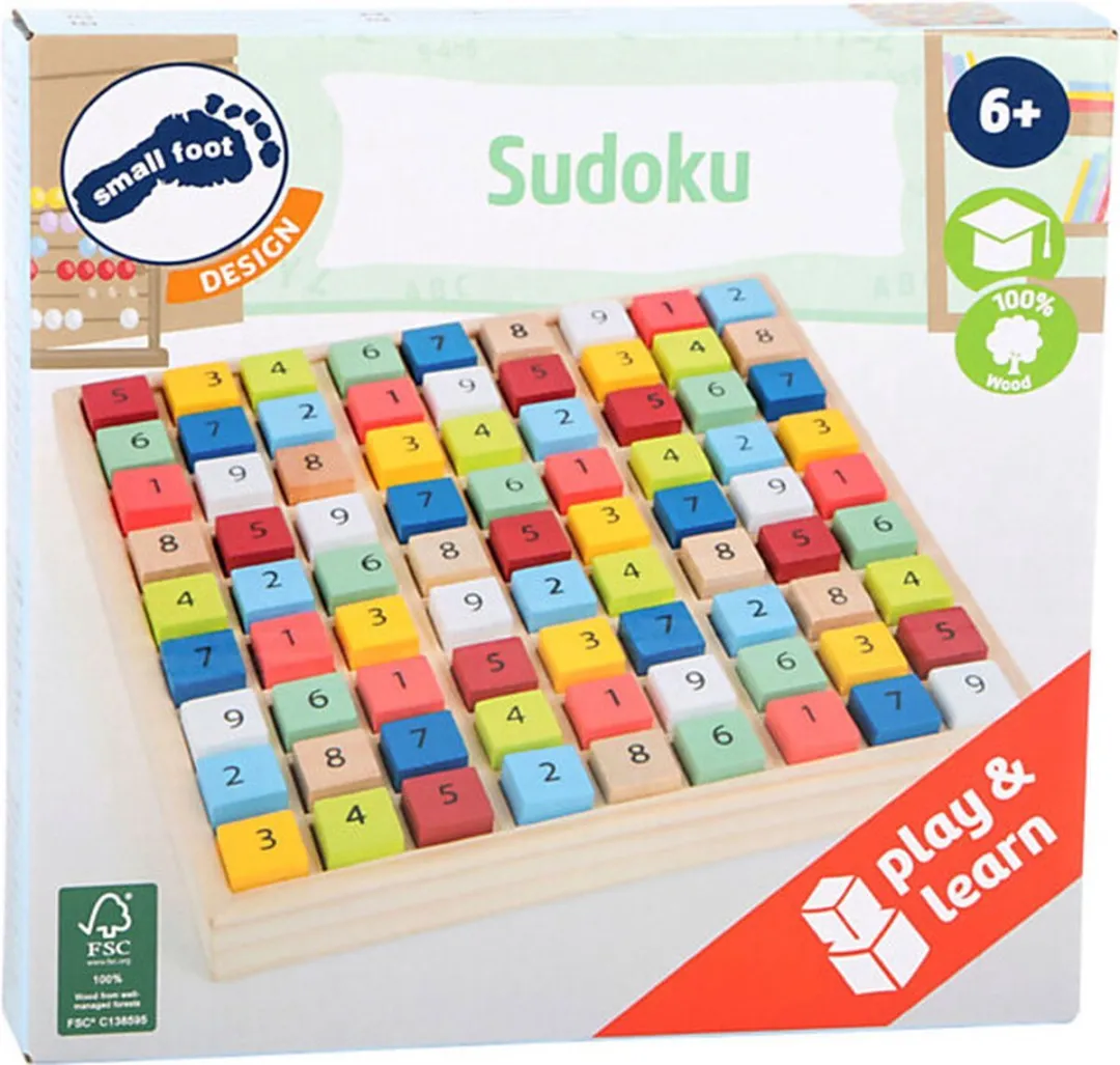 Small Foot Kleurrijke Sudoku Educate