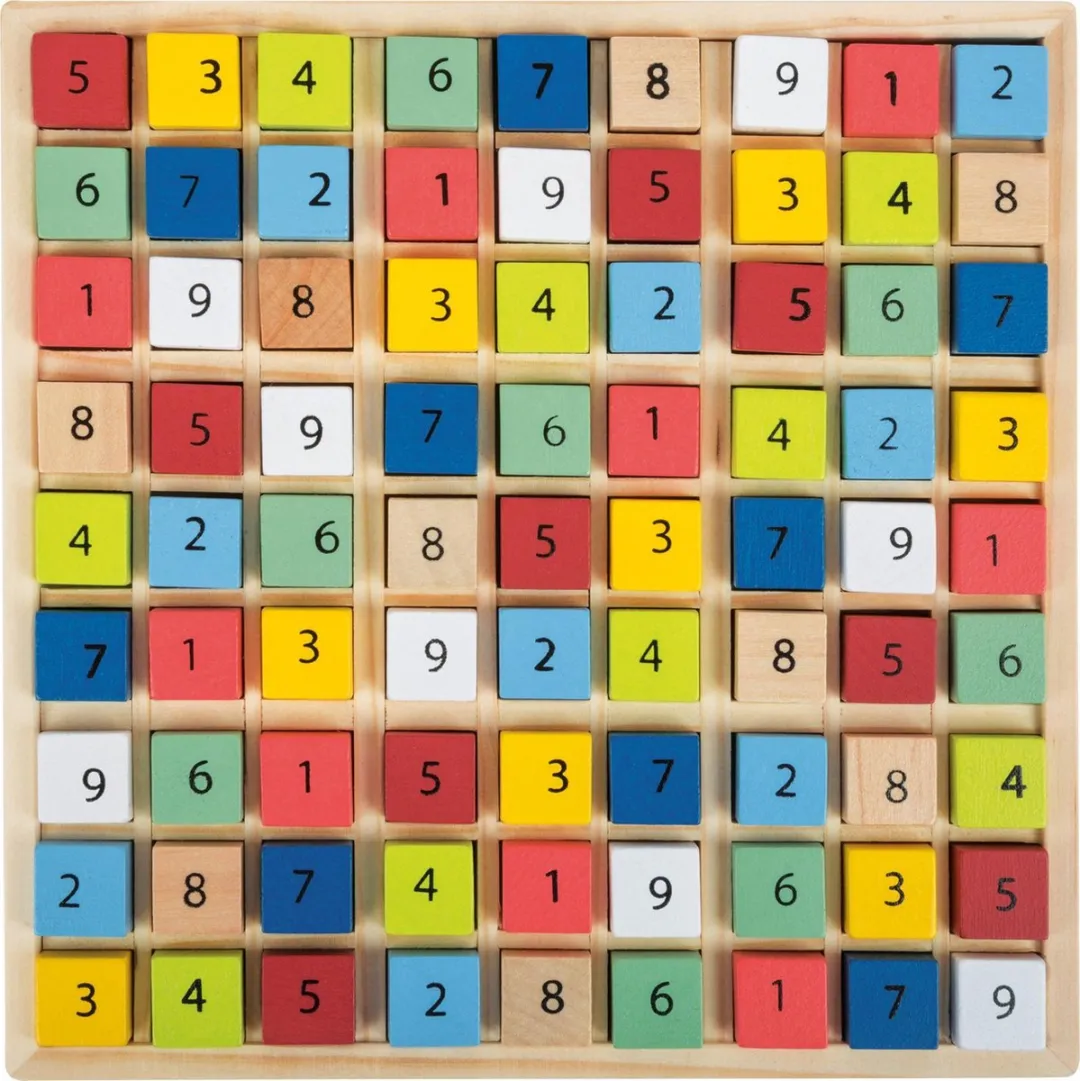 Small Foot Kleurrijke Sudoku Educate - Multicolor