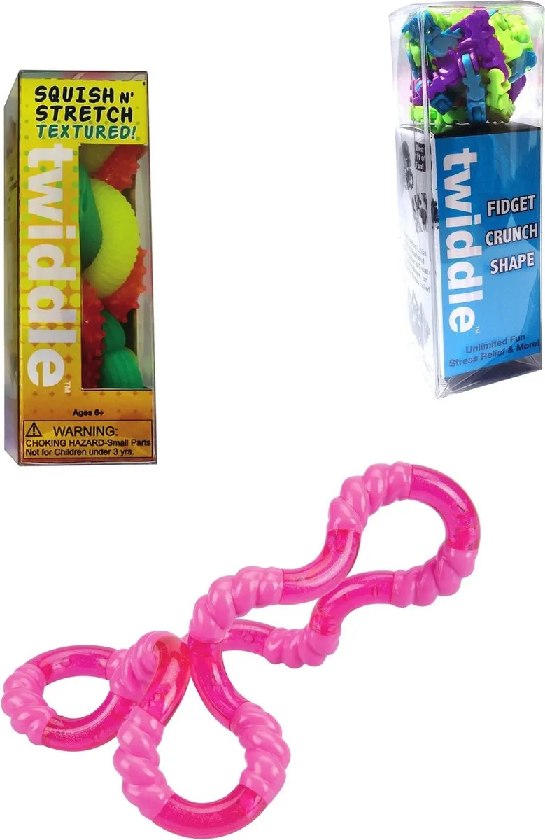 Fidget Voordeelset XIV - Tangle / OSM / Twiddle - Combo 3-Pack