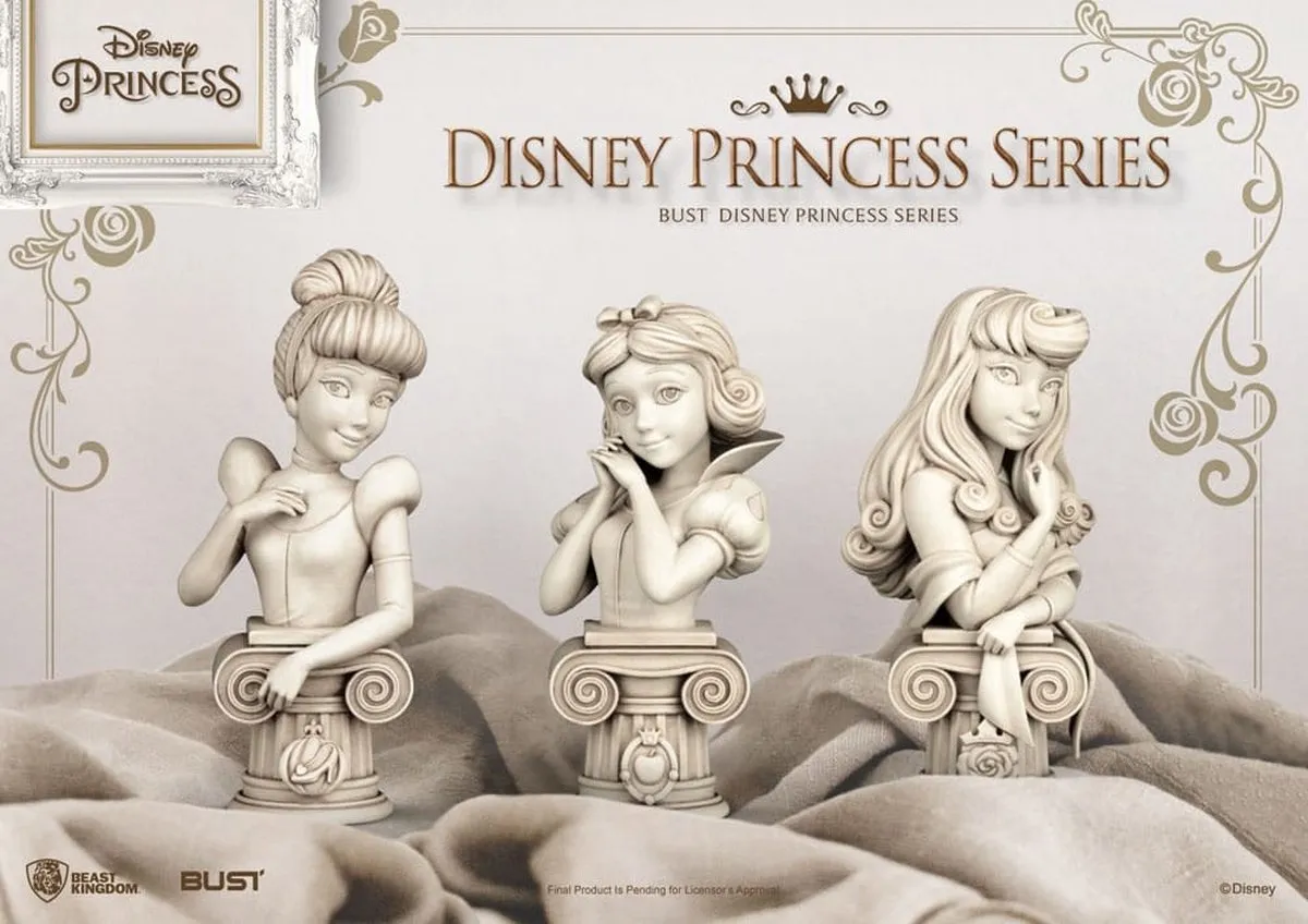 Disney Sleeping Beauty Aurora Bust 15cm - Wit