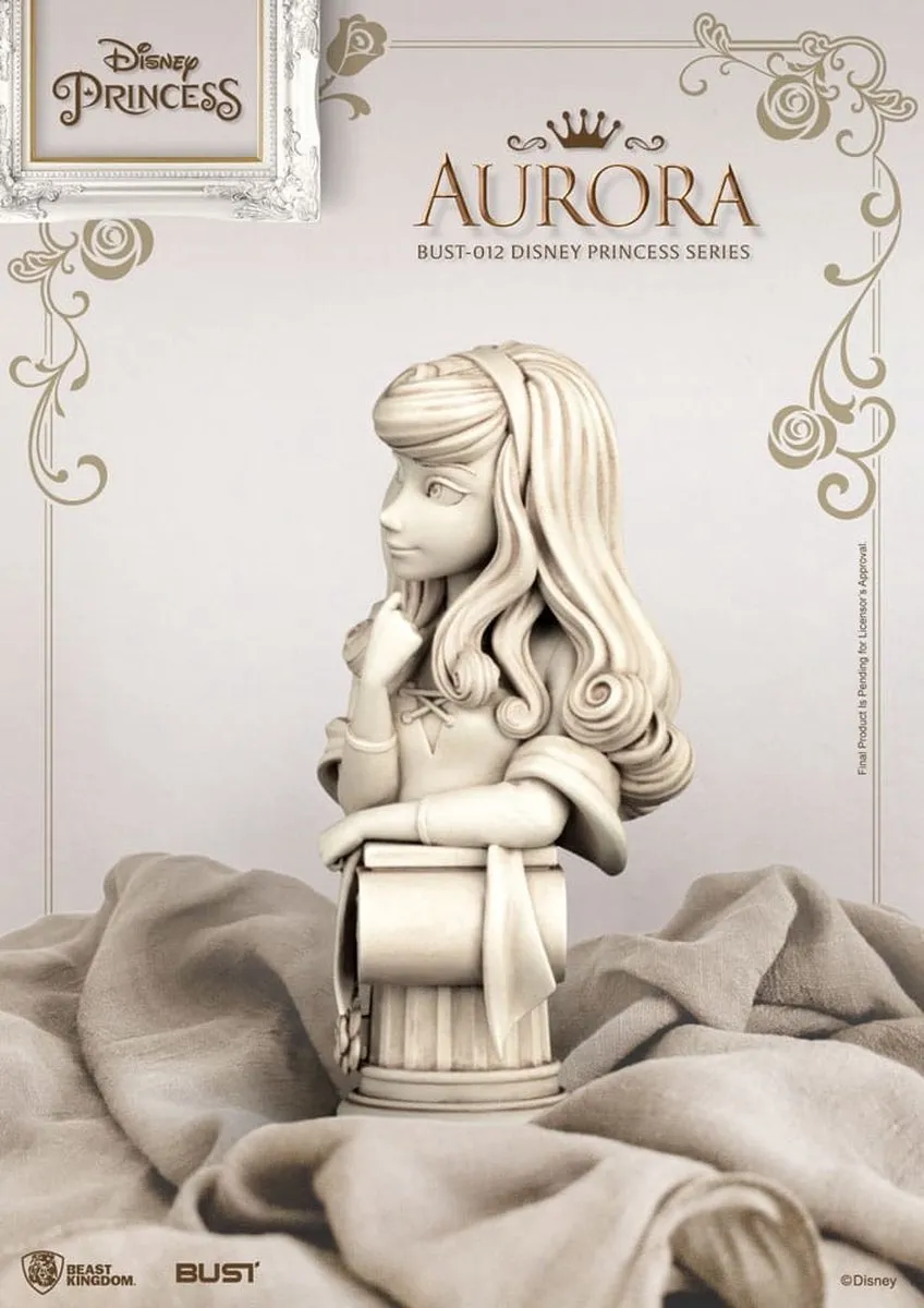 Disney Sleeping Beauty Aurora Bust 15cm - Wit