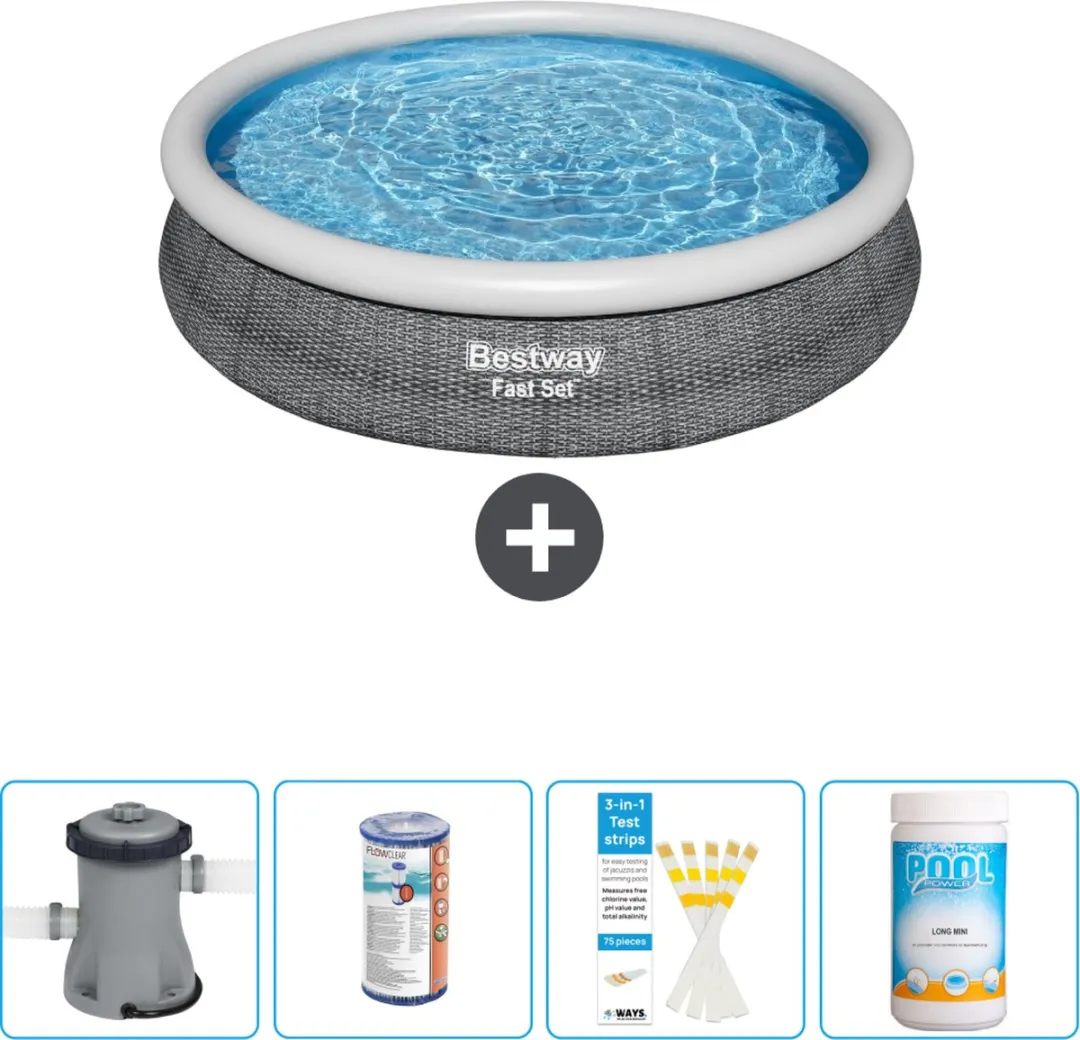 Bestway Fast Set Rond Zwembad 366cm