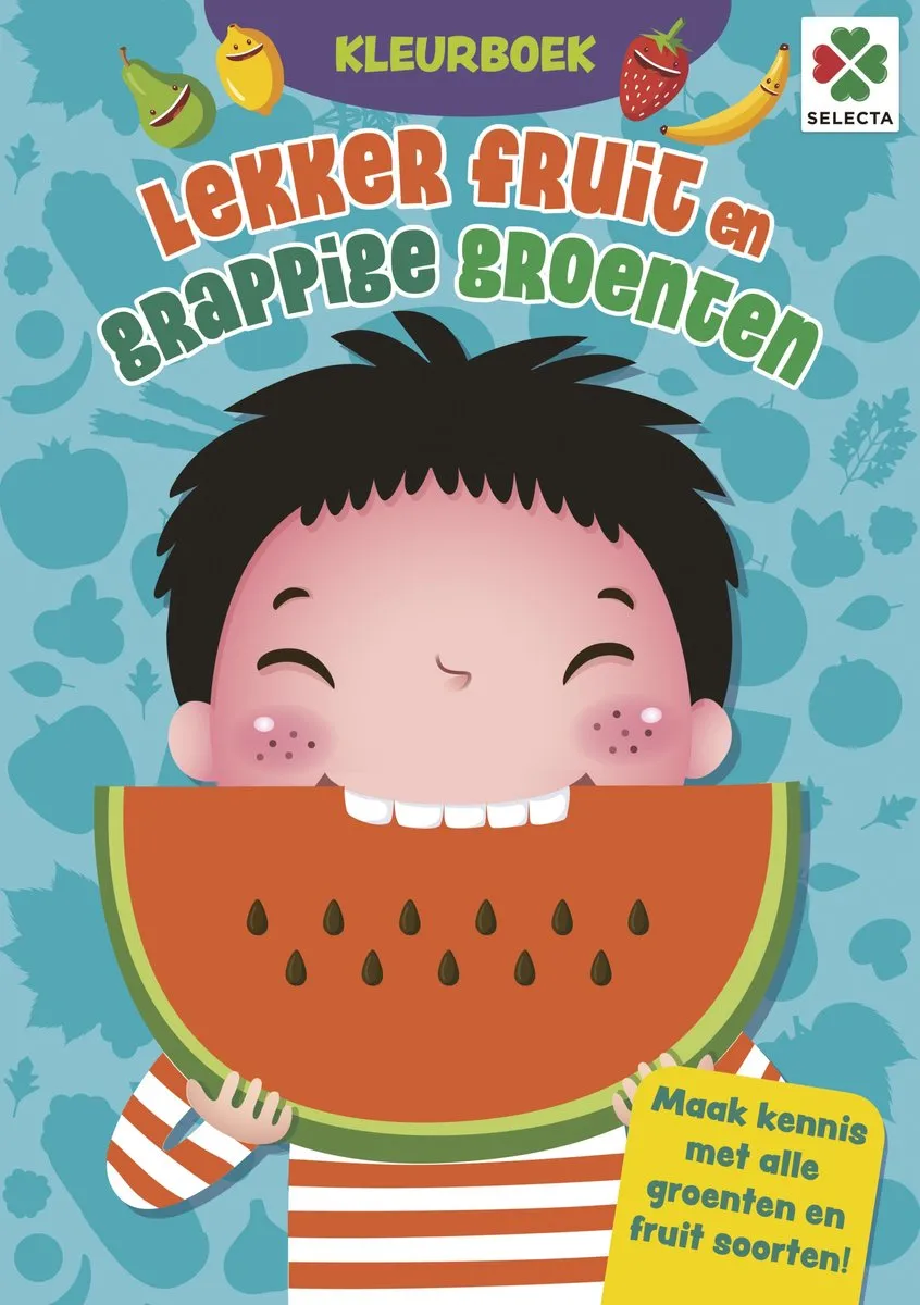 Selecta Fruit & Groenten Kleurboek