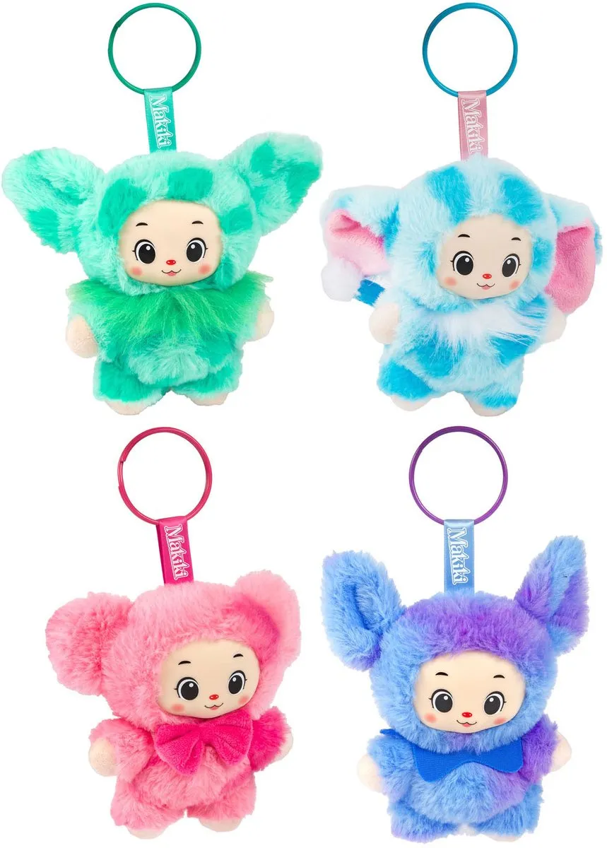 Toi-Toys Makiki Pop 2.0 Sleutelhanger - Multi kleuren