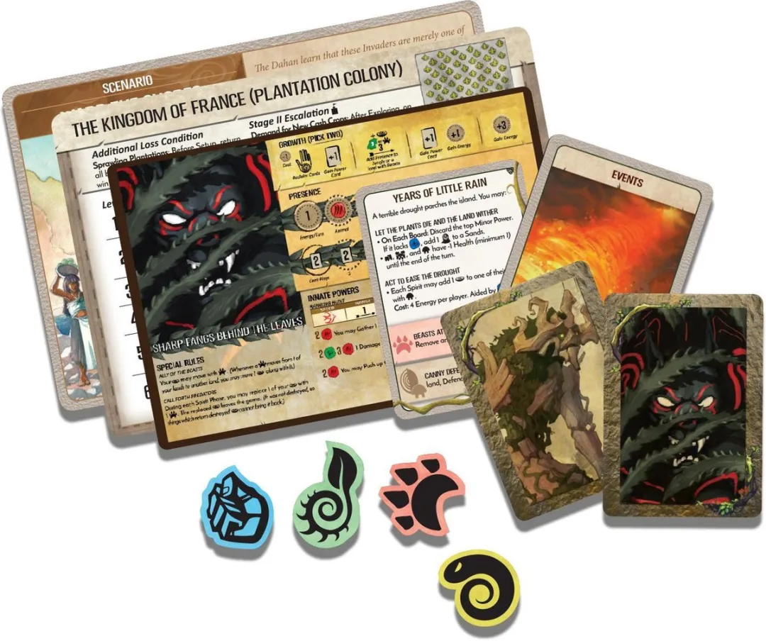 Intrafin Games Spirit Island Branch & Claw - Uitbreiding met 2 nieuwe Spirits