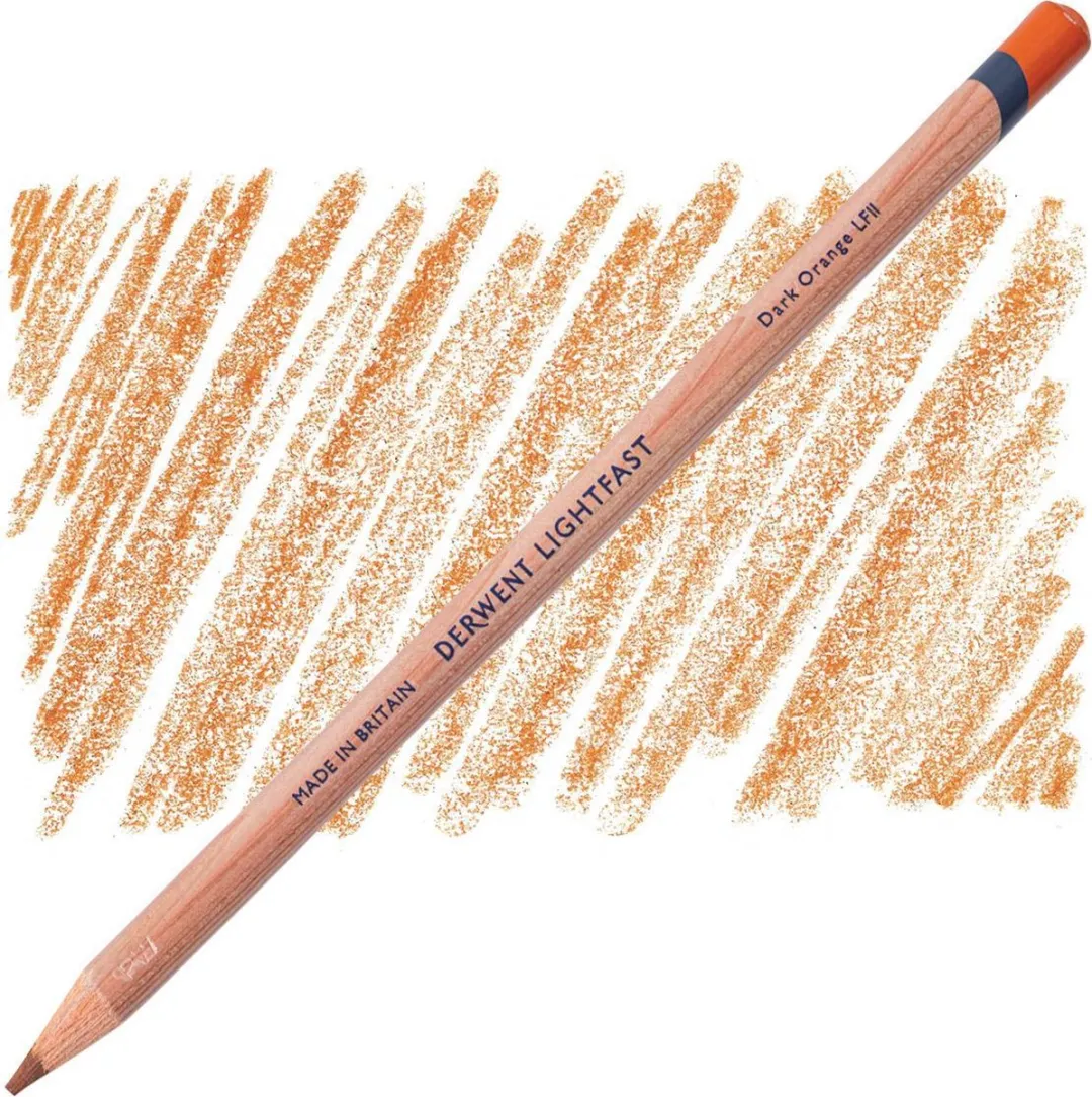Derwent Lightfast Potlood Dark Orange LF2