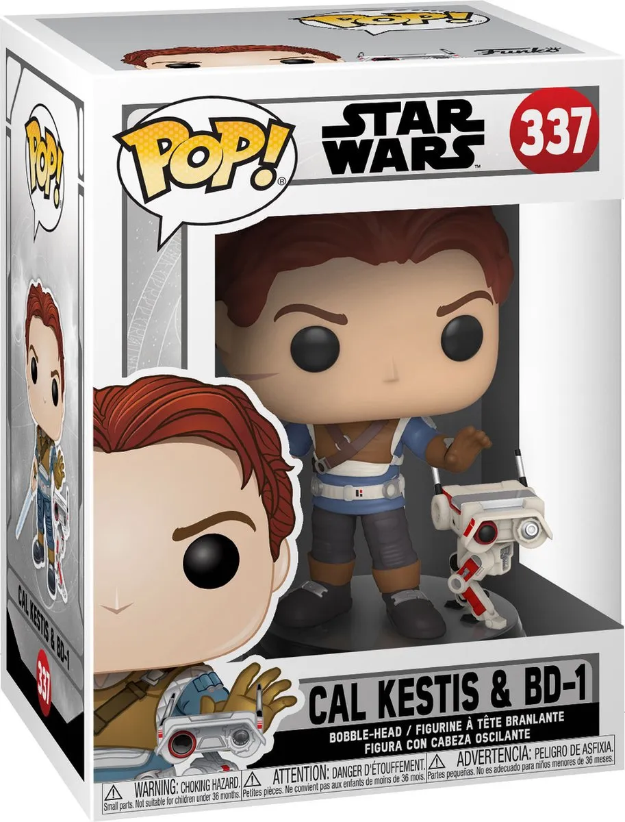 Funko Pop Star Wars Jedi Fallen Order Cal Kestis #337 - Multi